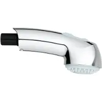 GROHE Douchette d'évier chromée/NightTimeGrey