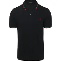 Fred perry Polo Twin Tipped M3600 Marine Z58