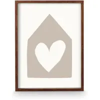 Vt wonen Cadre Photo VT Wonen Wood Warm Brown 31 x 41 x 2,5 cm