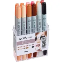 Copic Les couleurs de la peau (12 x)