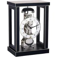 Hermle Horloge de bureau noire sonnerie - modèle : 23056-740791