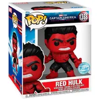 Funko POP! Captain America : Brave New World Super Sized POP ! Marvel Vinyl Figur Red Hulk (Retro) 15 cm