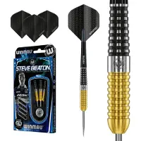 Winmau Steve Beaton Tungsten 90% Steeltip 22 g Fléchettes