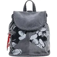 Desigual Sac à dos 'Mickey Mouse' gris / graphite / noir / blanc