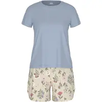 Mey Shorty bleu clair / blanc cassé