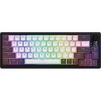 HATOR Skyfall 65 Pro (USA, Filaire, Sans fil), Clavier, Noir, Gris