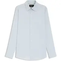 BOSS Chemise Slim en coton stretch mélangé italien