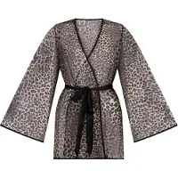 Hunkemoller Déshabillé marron / noir