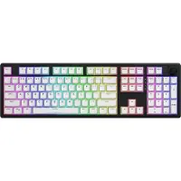 HATOR Skyfall Wireless 100, filaire et sans fil, USB + RF sans fil + Bluetooth, commutateur mécanique, QWERTY, LED RGB, noir, blanc