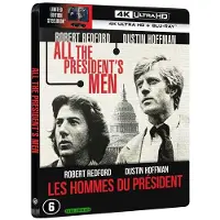 Wbs Les Hommes du Président SteelBook Blu-ray 4K Ultra HD