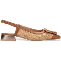 Hispanitas pour femme. RHV254046 Ballerines Dali marron (35), Cuir, 1 à 3 cm, Aucun, Casuel