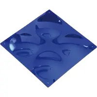 Eduplay miroirs convexes colorés 40 x 80 cm, lot de 4 pour jeux sensoriels