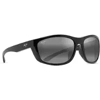 Maui jim Nuu Landing Polarized Sunglasses Noir Neutral Grey/CAT3