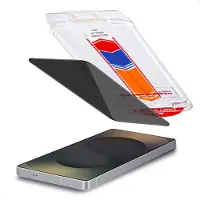Accezz Protection d'écran en verre trempé avec filtre de confidentialité + Applicateur pour Samsung Galaxy S26 Ultra