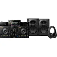 Pioneer DJ XDJ-RR + DJ HDJ-X5 Noir + VM80 (par deux)