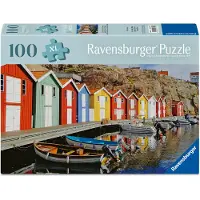 Ravensburger Puzzle Pièces XXL - Feel Well &amp; Puzzle - Maisons Colorées En Suède