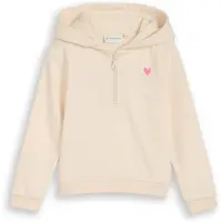 Tom Tailor Sweat-shirt beige clair / rose / rose clair