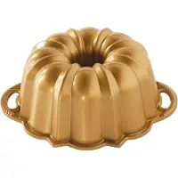 Nordic Ware Moule à Turban Nordic Ware Anniversary 6 Cup Gold