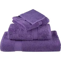 vidaXL Essuie-mains de qualité supérieure SOLUND 4 pcs violet 600 g/m²