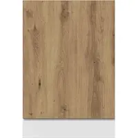 vidaXL Bandeau de lave-vaisselle Lyon Chêne Artisan 45x3x67 cm Bois composite