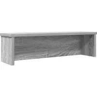 vidaXL Étagère de cuisine Empilable Gris Sonoma 50x15x16 cm Bois composite