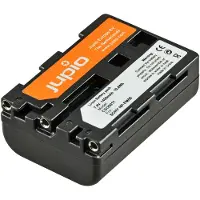 Jupio Batterie d'appareil photo Sony NP-FM50/51 NP-QM50/51 7.2V 1400mAh (Batterie de l'appareil photo), Alimentation pour appareil photo, Noir