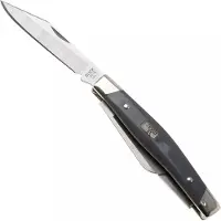 Buck Stockman 0301GYS2-B Satin 420HC, Gray Synthetic, Nickel Silver, couteau de poche