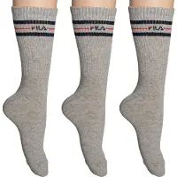 FILA Chaussettes unisexe Chaussettes Paquet de 3 femme - Gris - 39 / 42