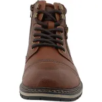 Tom Tailor Bottines à lacets marron / brun foncé