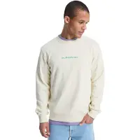 Quiksilver Graphic Sweatshirt Blanc L Homme