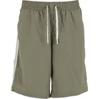 Urban Classics Shorts de bain olive / blanc