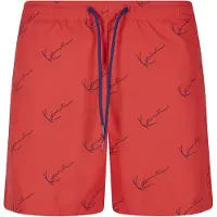 Karl kani Boardshorts bleu marine / rouge