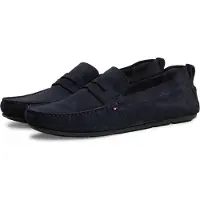 Tommy Hilfiger Core Hilfiegr Suede Driver Couleur Bleu