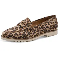 Tamaris Chaussure basse chocolat / pueblo / brocart / noir