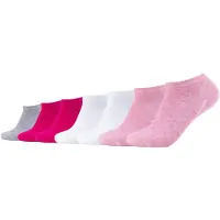 Camano Chaussure basse 'Charlie' gris clair / rose clair / rose foncé / blanc