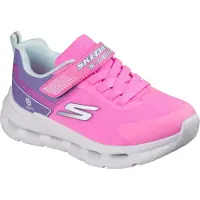 SKECHERS Baskets Lumineuses Fille Glide-Step Rose