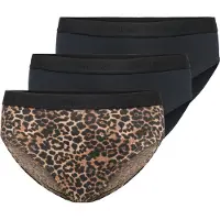 ONLY GIRLS Sous-vêtements 'KOGLOLA' noisette / noir