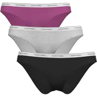 Calvin Klein Lv00qd5207 Panties 3 Units Multicolore L Femme
