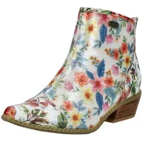 LAURA VITA Bottines bleu / rouge / blanc