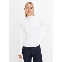 Bonprix T-shirt côtelé manches longues