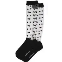 Dr. Martens Chaussettes de - Short Heart Mesh Sock - Black - S-M - pour Unisexe - noir - Taille S-M