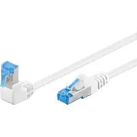 Goobay Câble S/FTP Cat 6a coudé -