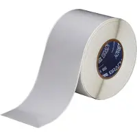 Brady THT-107-413, polyester, argent, 101.60 mm x 91.44 m, permanent, continu (101.60 mm)