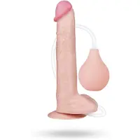 Lovetoy Laukeava Dildo Vaalea 28 cm