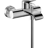 Hansgrohe robinet de baignoire monocommande Vivenis, modèle mural, finition chrome