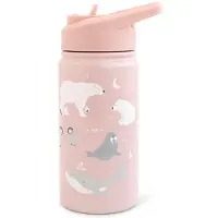 Saro Bouteille Thermos Avec Paille 350ml Rosa Rosa One Size
