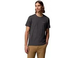 Columbia Parsons Point Back Graphic Short Sleeve T-shirt Gris L Homme