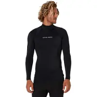 Ocean & Earth Script Long Sleeve Rash Guard Noir M Homme