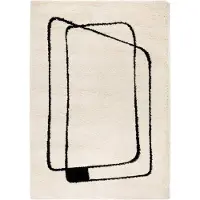Vivaraise Tapis Azara neige - 160 x 230 x 3 cm