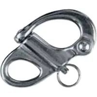 PLASTIMO Mousqueton à œil Fixe